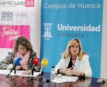 Presentación de las actividades del convenio Unizar_Amephu en el Campus de Huesca 